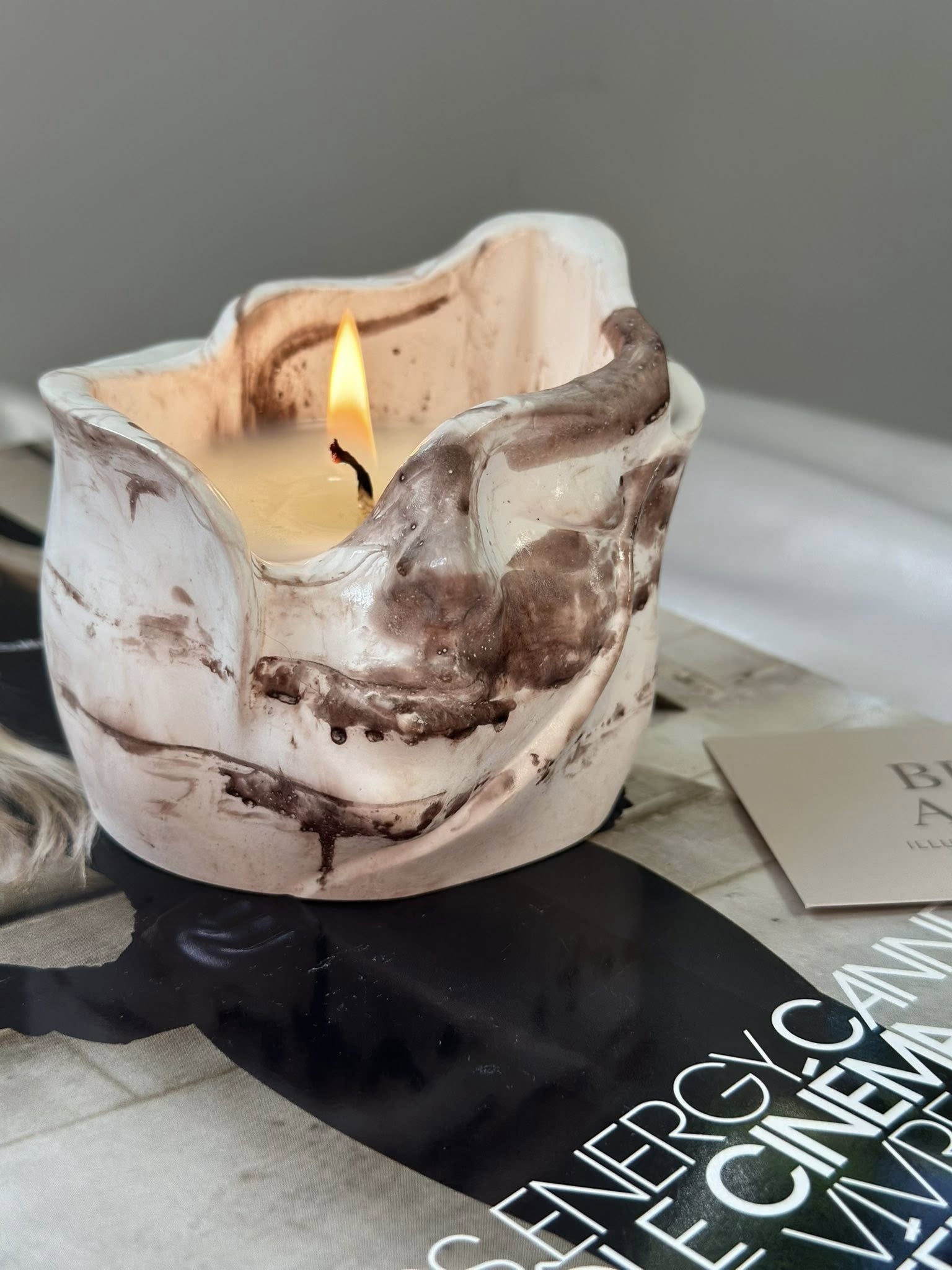 Elegant Minimalist Candle