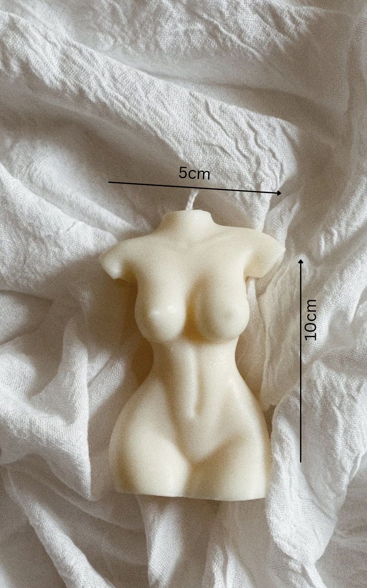 Female Curve Torso Candle