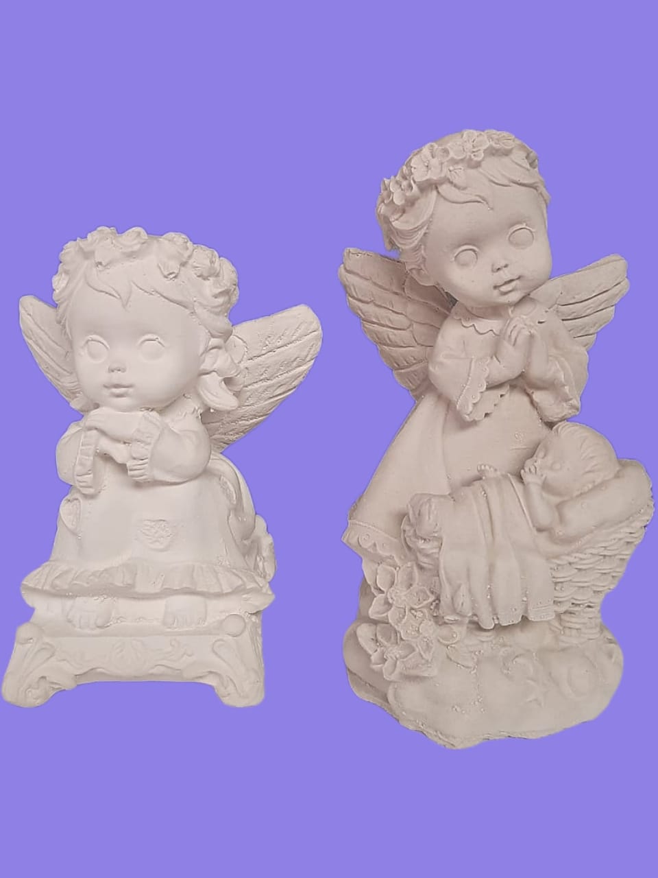 Juego de Ángeles flores