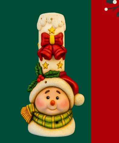 Velas navideñas tematicas