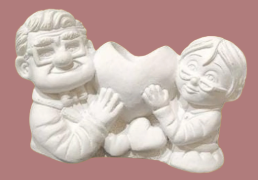 Busto abuelos Up corazon