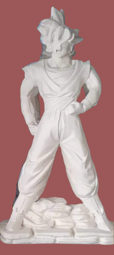 Goku batalla base mediano