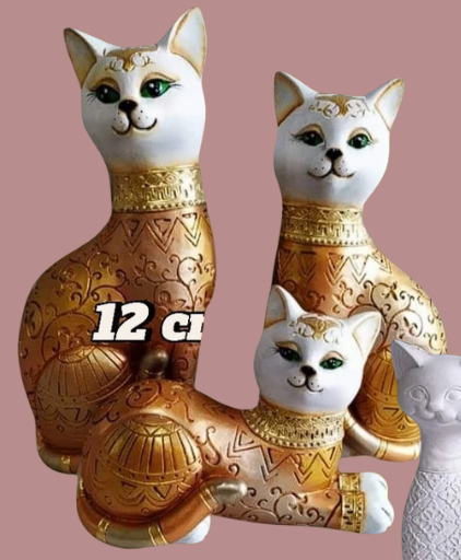 Juego de gatos x 3