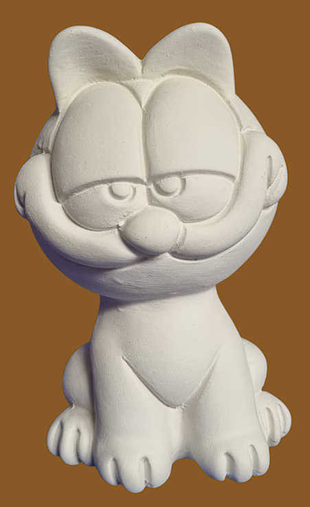Garfield sentado mediano