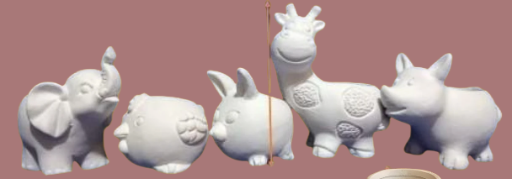 Juego de cerámicas x 5