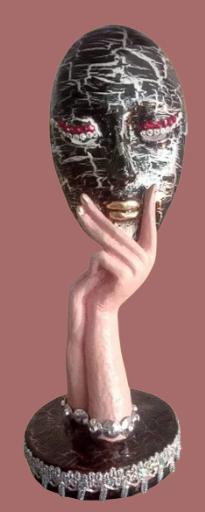 Rostro damas pensantes