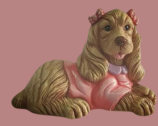 Perrita Cocker vestida