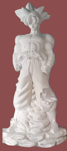 Goku batalla base mediano