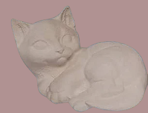 Gatos juguetones sin base