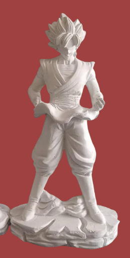 Goku batalla base mediano