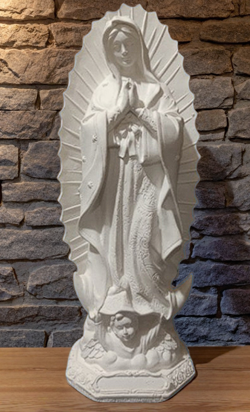 Virgen guadalupe mediana 32 cm