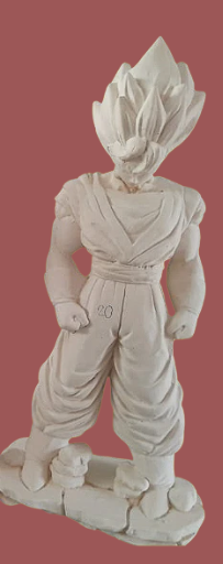 Goku batalla base grande