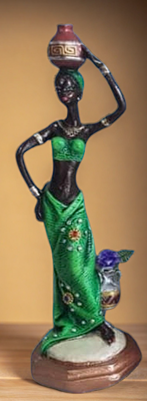 Negras calvas pequeñas