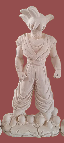 Goku batalla base grande