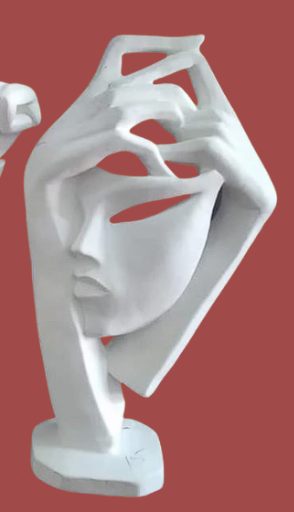 Rostros humanos pensantes