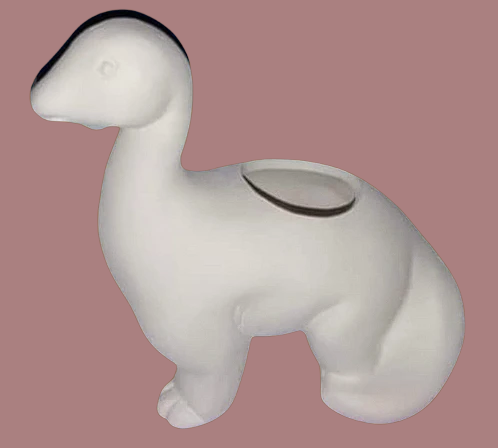 Maceta de dinosaurio