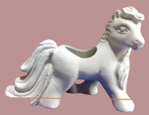 Pony de cerámica