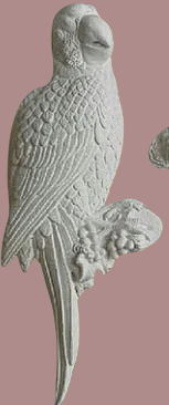 Loro aplique grande