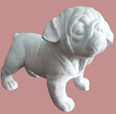 Perros pug medianos
