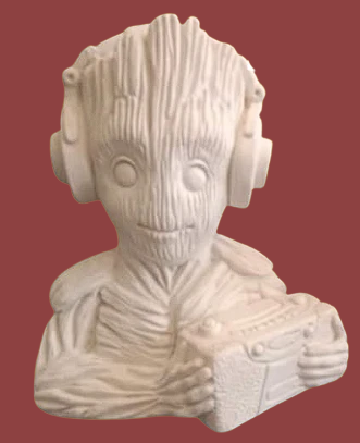 Groot grabadora audifonos