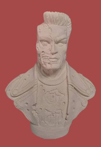 Cabeza y Busto Terminator
