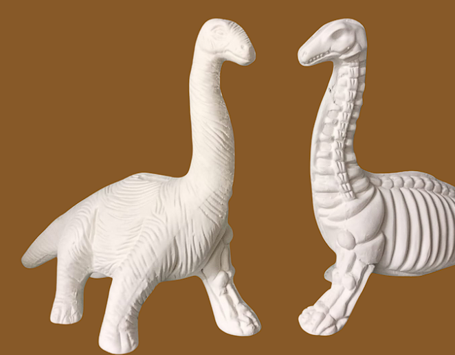Dinosaurio huesos grande