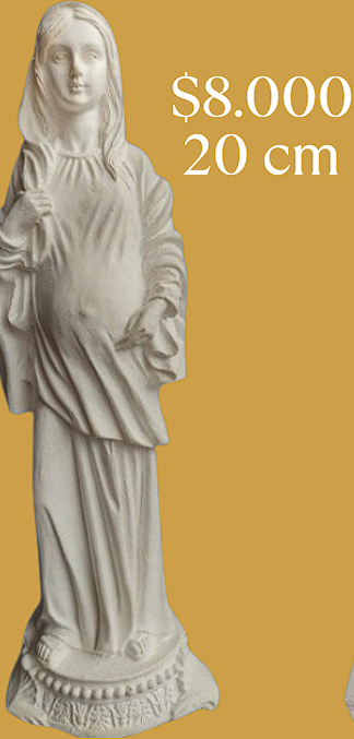 Virgen dulce espera pequeña