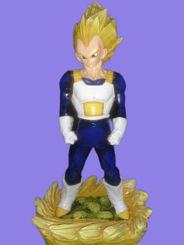 Vegeta Saiyan Blue
