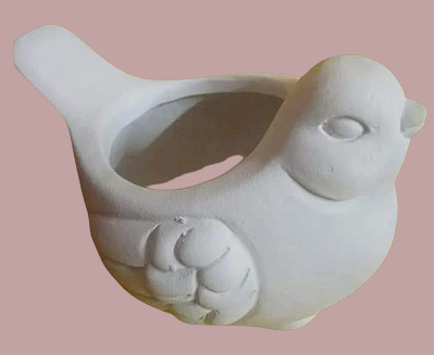 Pájaro de cerámica