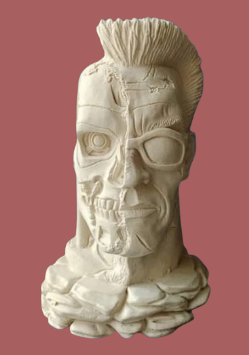 Cabeza y Busto Terminator