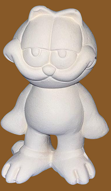 Garfield parado pequeño