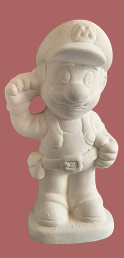 Mario Bros - Luigi parados alcancia