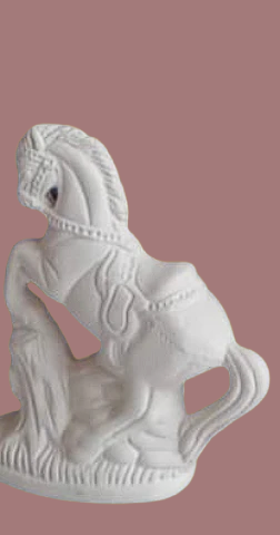 Caballos de cerámica