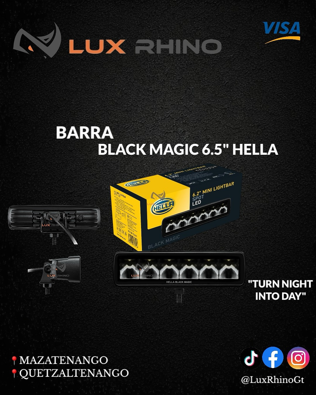 Barra Black Magic 6.5'' Hella