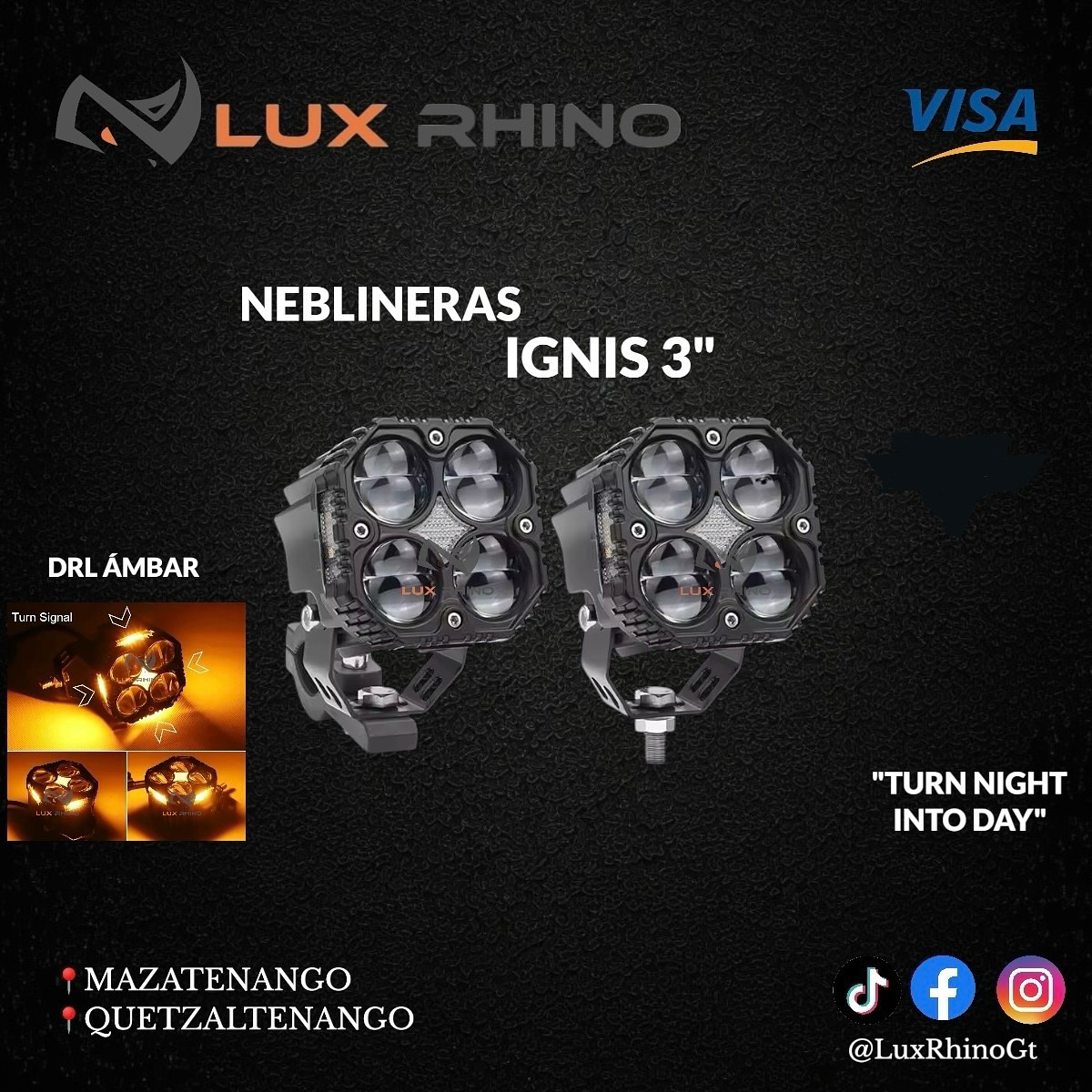 Neblineras Ignis 3"