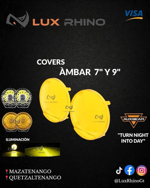 Covers ámbar 7'' y 9''