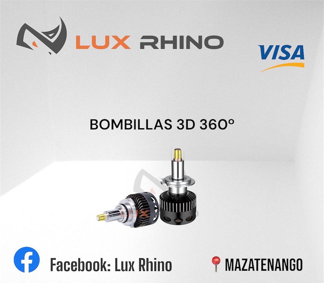 Bombillas LED 3D 360°