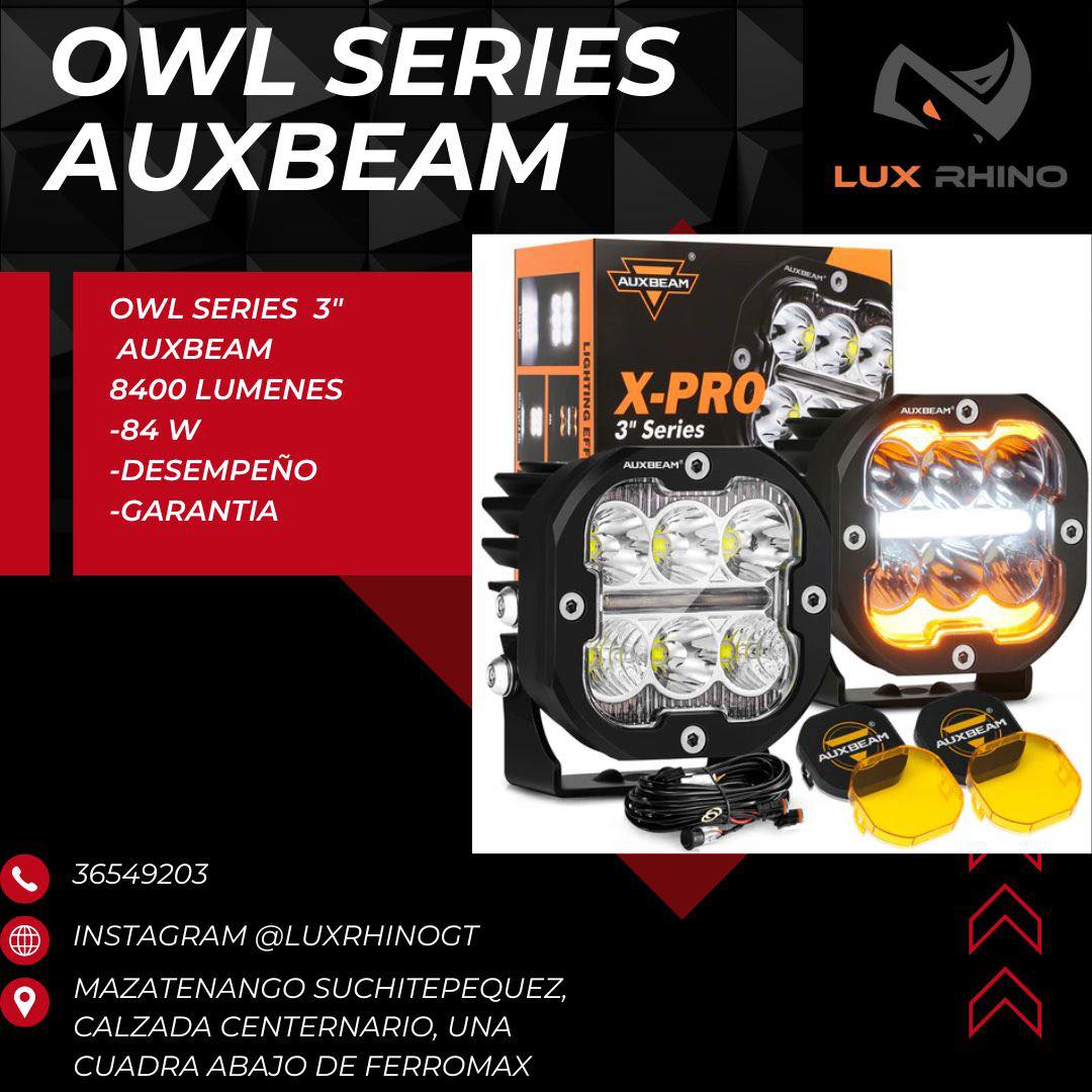 NEBLINERAS LED serie OWL MARCA AUXBEAM