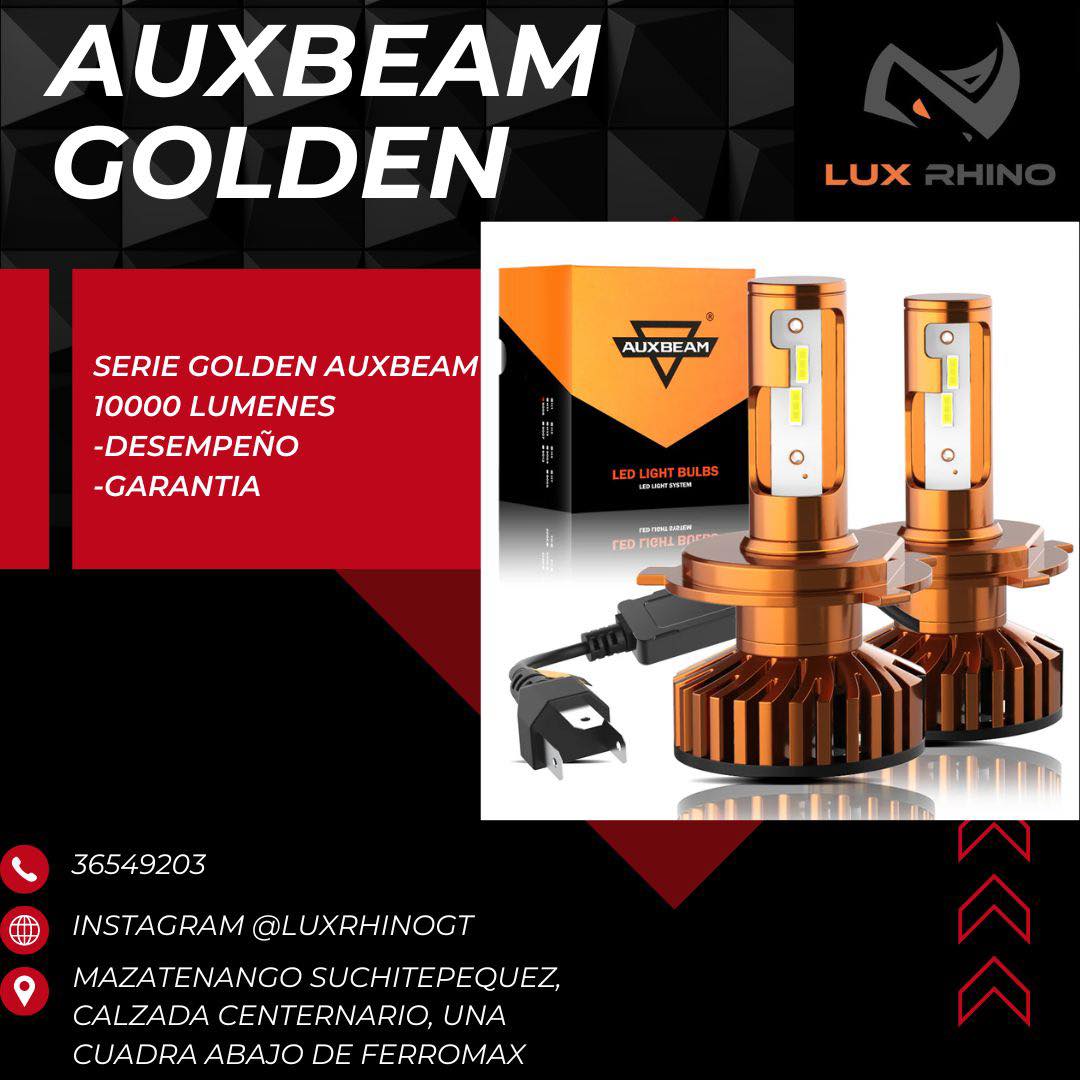 BOMBILLA LED Serie Golden MARCA AUXBEAM