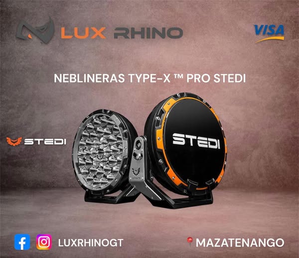 Neblineras LED Type-X™ Pro MARCA STEDI