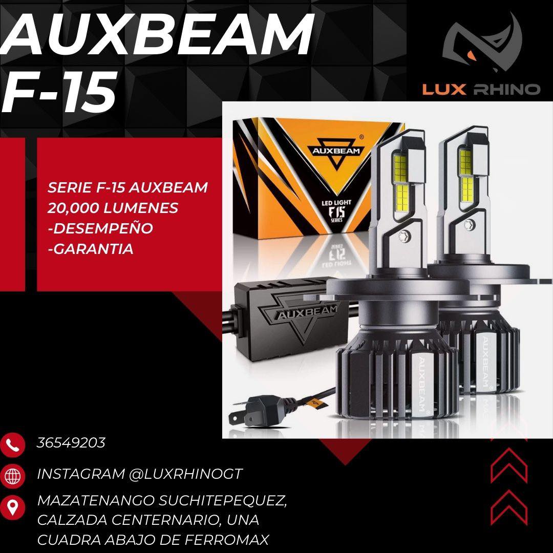 BOMBILLA LED SERIE F-15 MARCA AUXBEAM