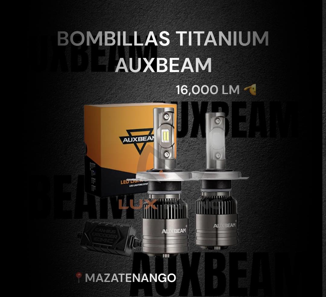 Bombillas LED SERIE Titanium MARCA Auxbeam
