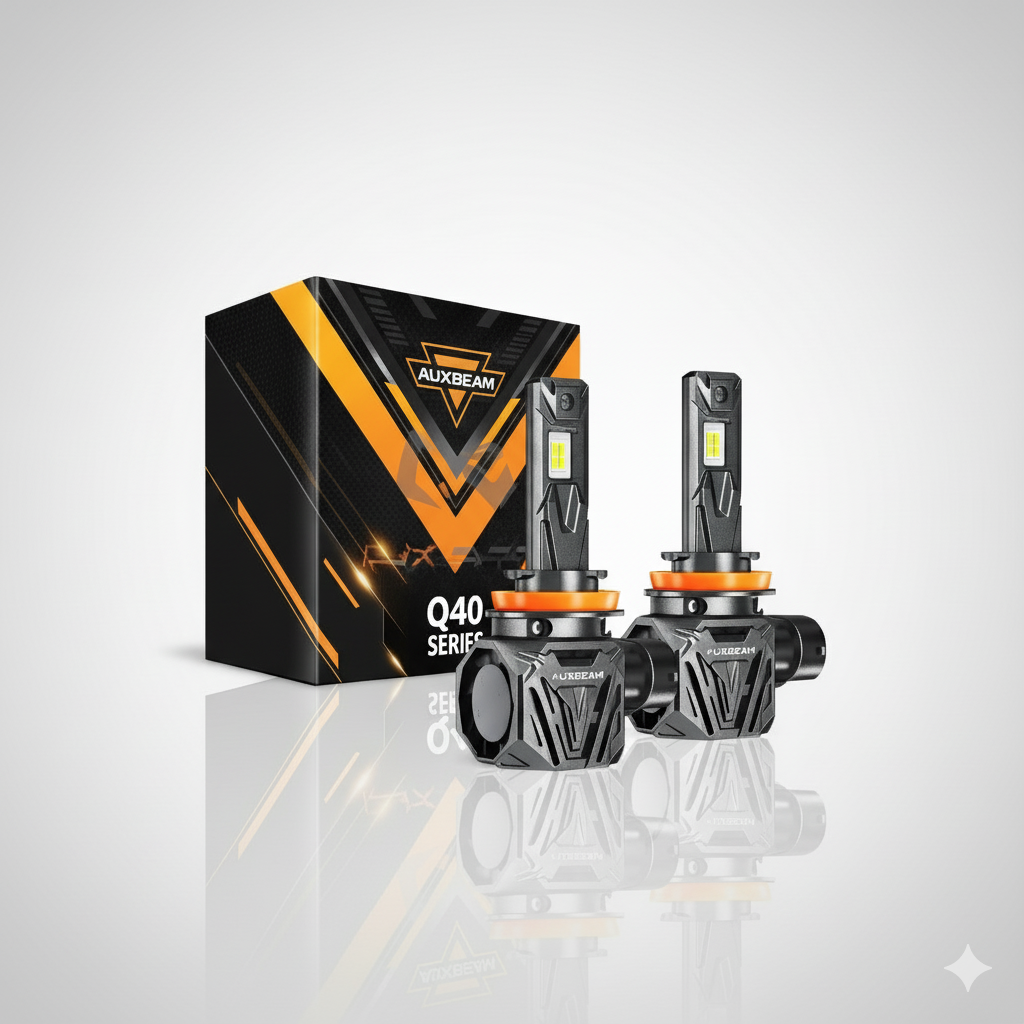 Bombillas LED SERIE Q40 Series MARCA AUXBEAM