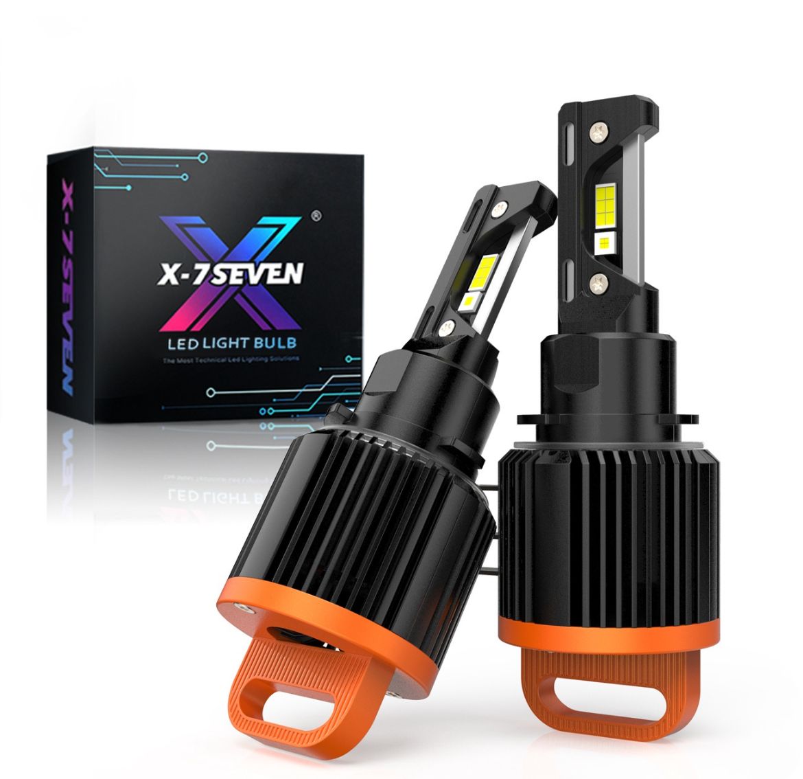 BOMBILLA LED SERIE H15 MARCA X-7SEVEN