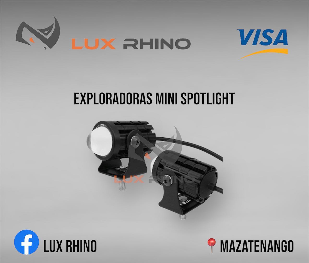 NEBLINERAS LED SERIE Exploradoras mini spotlight