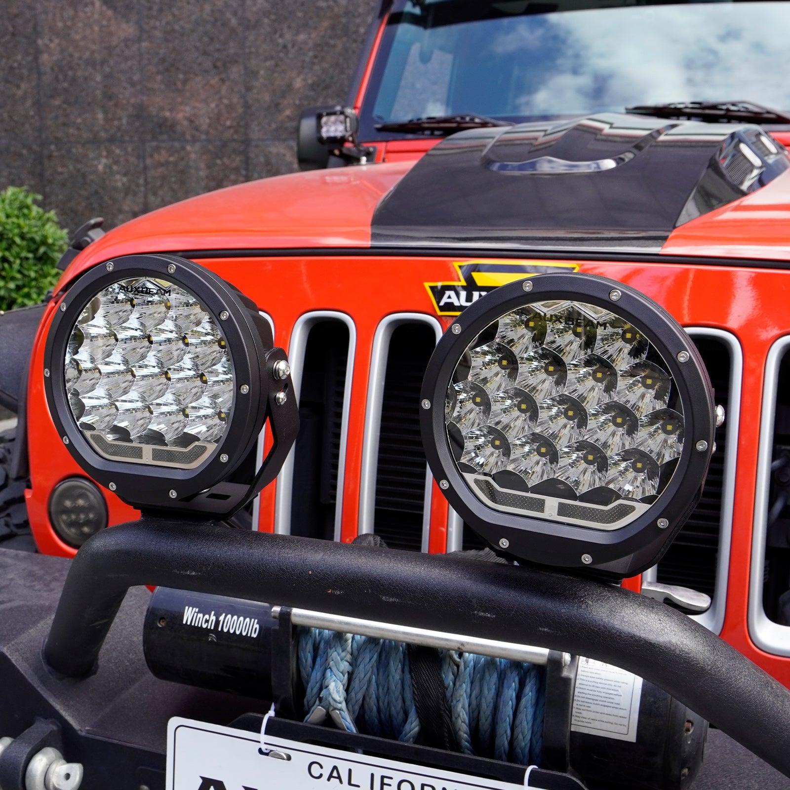 NEBLINERAS LED 7"AUXBEAM