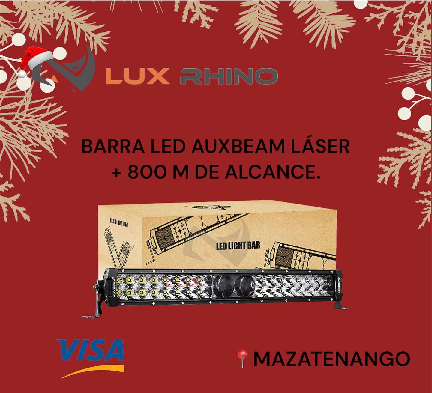 Barra LED CON Láser DE 22" MARCA AUXBEAM