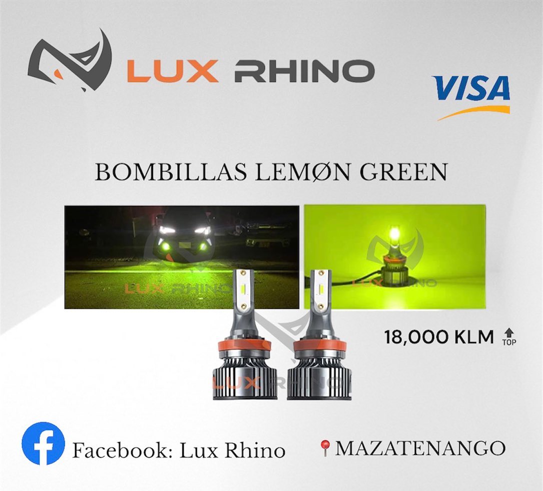 Bombillas LED Lemon Green