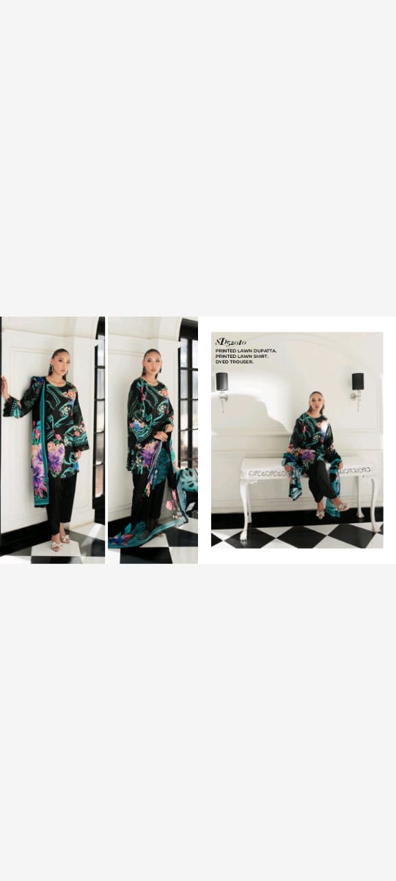 Elegant Floral Printed Women's Suit