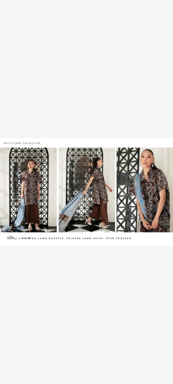 Printed Lawn Kurta